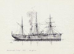 23-Werstattschiff 'Cyclop' - 1873 - nave officina